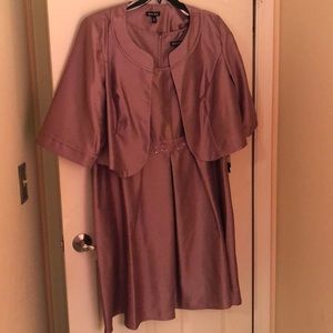 NWT sz 20 mauve 2 piece dress